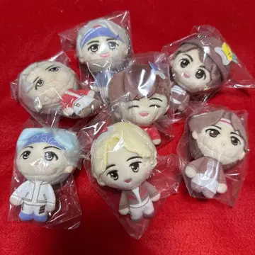 BTS BT21 TinyTAN 토루파카! 봉제 인형 키링 컴플리트!
