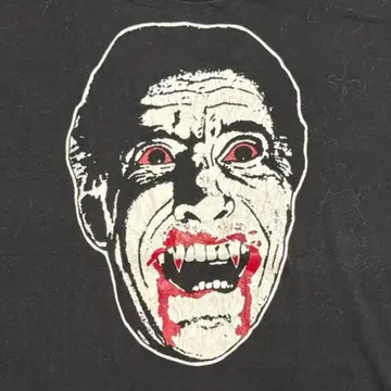 90s 당시물 HORROR OF DRACULA T셔츠 흡혈귀 드라큘라