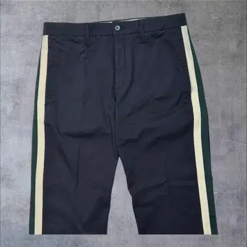 LACOSTE 라코스테 슬랙스 네이비 스트레이트 핏 FR42