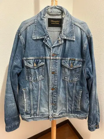 Wrangler 라이트 블루 데님 자켓