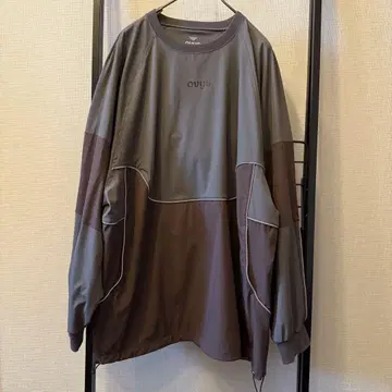ovys XL 나일론 풀오버 그레이/브라운