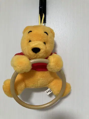 곰돌이 푸 봉제 인형 타월 걸이
