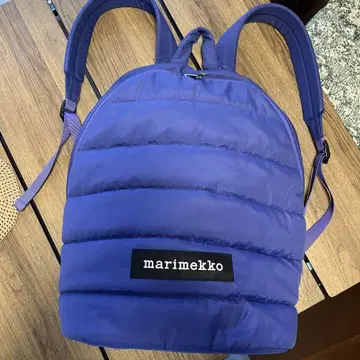 marimekko 보라색 럭색/백팩