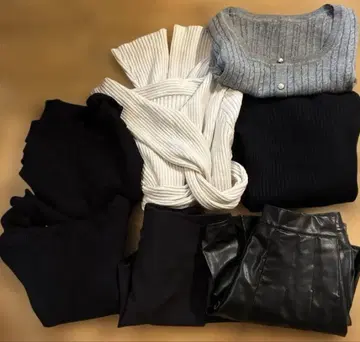 그레일 모음 긴팔 반팔 니트 GRL 스커트 팬츠 가디건 7종