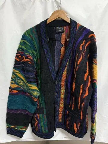 COOGI 컬러풀 니트 스웨터 L