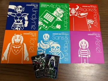 MUSIC 엔진 UNDERTALE CD Vol. 1-6