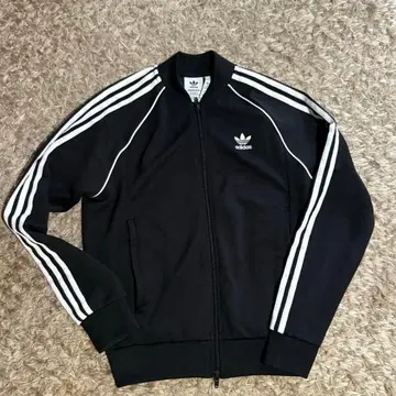 adidas 블랙 스트라이프 저지
