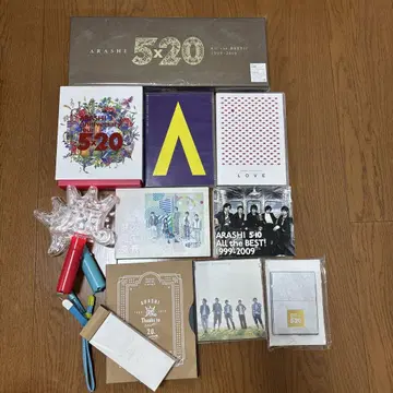 아라시 5x20 최초 한정판 CD & DVD 기타