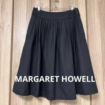 MARGARET HOWELL 마가렛호웰 체크 플리츠 스커트