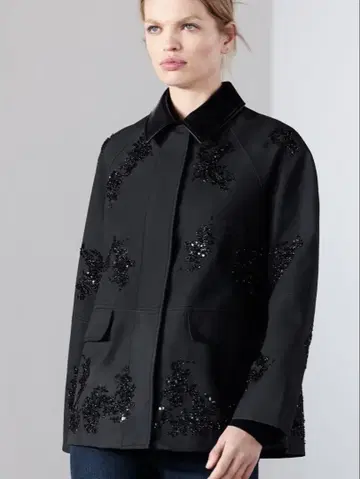 [ ZARA ] zw collection 자수 자켓