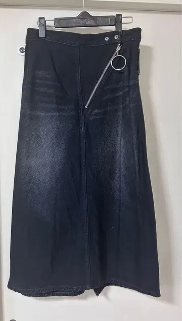 PHOTOCOPIEU 데님 스커트 38 블랙