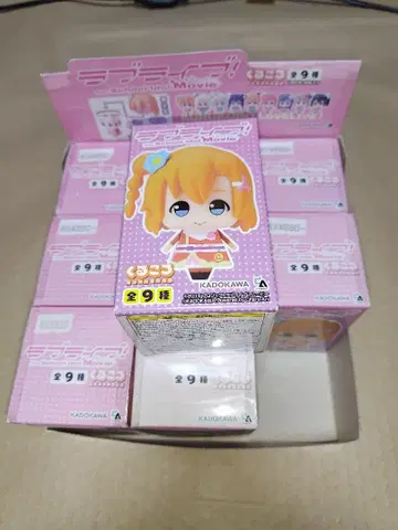 러브 라이브! 쿠루코로 9체 세트 미개봉