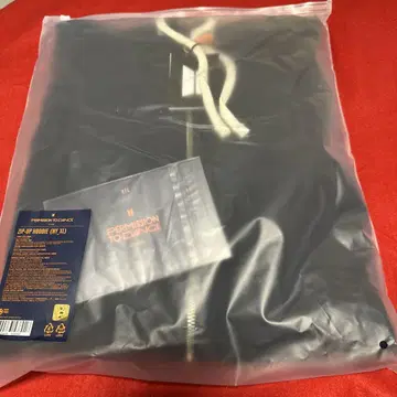 BTS ZIP-UP HOODIE (NY_XL) PERMISSION TO