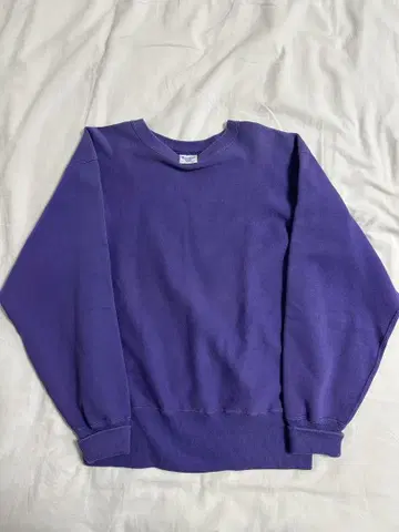 [파랑 택] Champion Reverse Weave 퍼플 트레이닝복 L