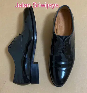 [ Jalan Sriwijaya ] 레이스업 슈즈 블랙