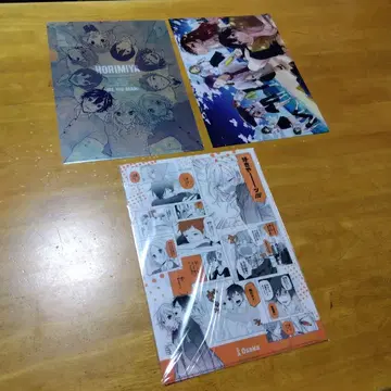 4640 호리미야전 A-4 클리어 파일 오사카 총 3장