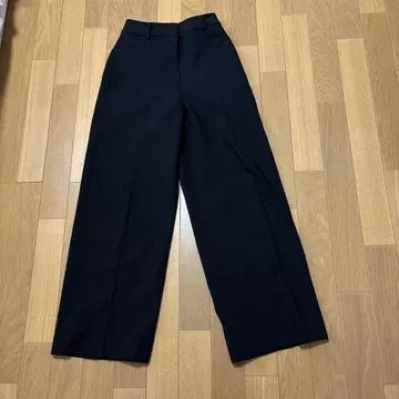 PLST 웜 리저브 와이드 팬츠 블랙 XS