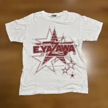 E.YAZAWA 스타 그래픽 티셔츠