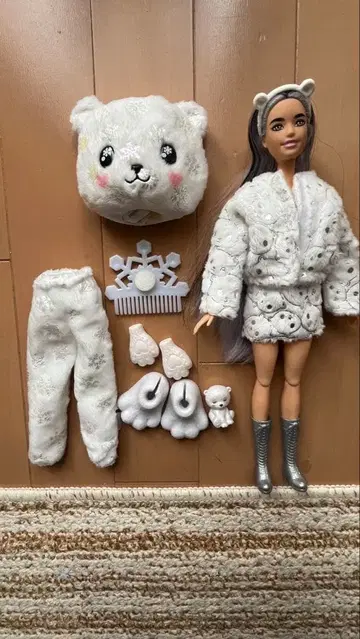 새상품급입니다! 인형옷 Barbie 시로쿠마