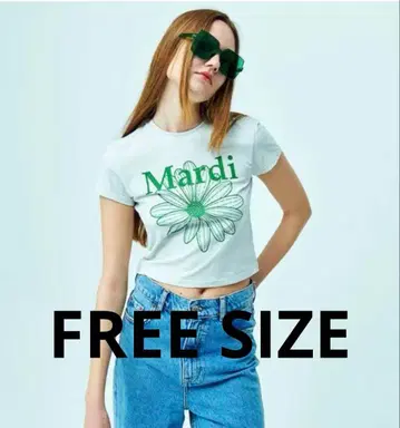 Mardi 크롭 T셔츠