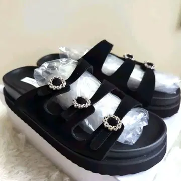 UNITED ARROWS 3라인 비쥬 뮬