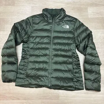 새상품급 THE NORTH FACE 다운 자켓 카키 M