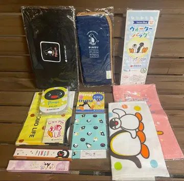 PINGU 캐릭터 타월 세트