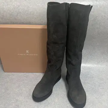 [새상품] 정가 4.3만 파비오 루스꼬니 인힐 롱 부츠 22~22.5
