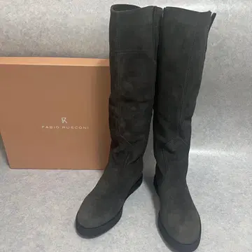 [새상품] 정가 4.3만 파비오 루스꼬니 인힐 롱 부츠 22~22.5