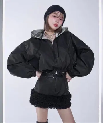 후드티 가죽 자켓
