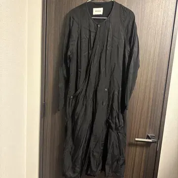 zucca 블랙 롱 자켓 긴팔
