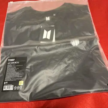 BTS PROOF S/S 티셔츠 XL 블랙