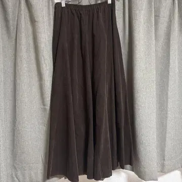 야마다야 페넬 코듀로이 플레어 스커트