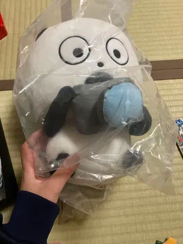 팬더 봉제 인형 본체 니시무라 유우지 고키겐팬더 제일복권