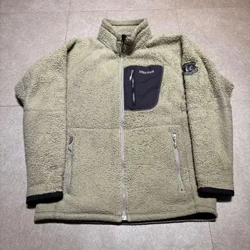 Marmot 플리스 자켓 아웃도어 베이지 M