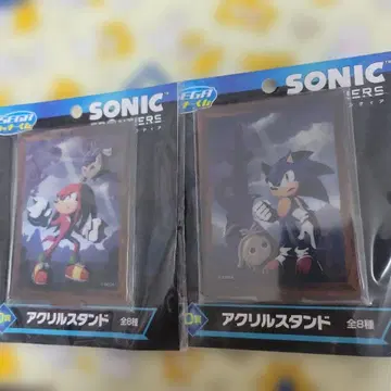 소닉 프론티어 아크릴 스탠드 SEGA 럭키 쿠지