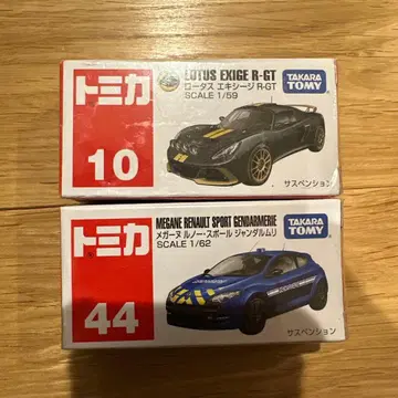 토미카 2대 세트 LOTUS EXIGE R-GT & MEGANE