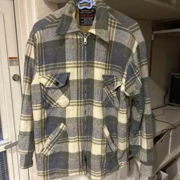 빈티지 LUMBERJACK 체크 무늬 자켓 미국 빈티지 의류