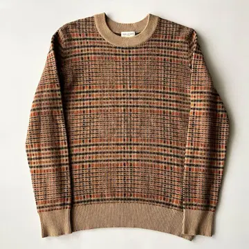 DRIES VAN NOTEN 드리스반노튼 체크 니트 올 패턴