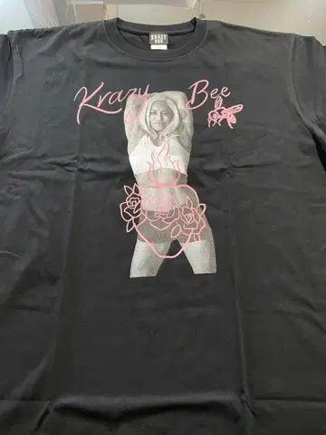 CRAZY BEE QUEEN BEE HEART 셔츠 XL