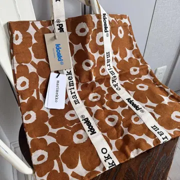 마리메꼬 marimekko 키오스키 토트백 오렌지