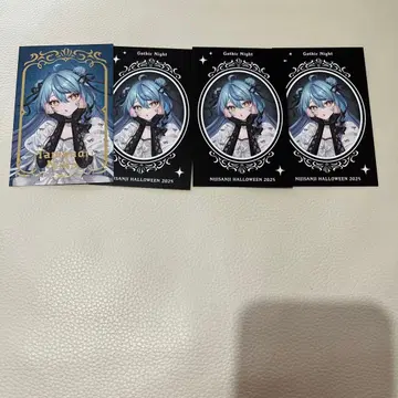 Gothic Night NIJISANJI 랜덤 사진풍 카드 세트 판매