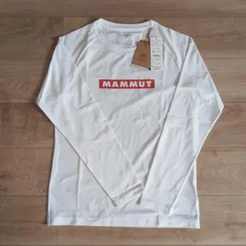 Mammut QD 로고 프린트 롱 슬리브 T셔츠 아시안 핏