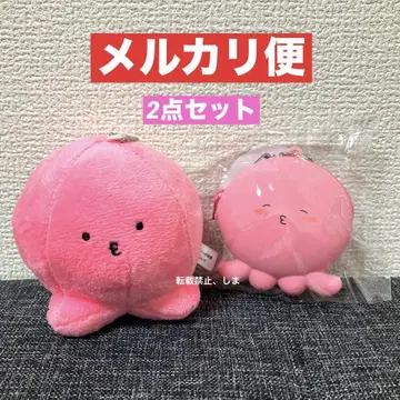 타코피의 원죄 마스코트 봉제 인형 노멀 실리콘 파우치 웃는 얼굴 세트