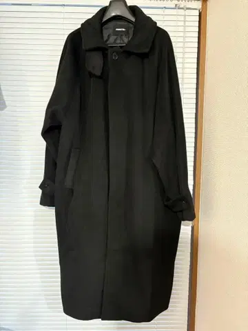 FEKETE 블랙 롱 코트