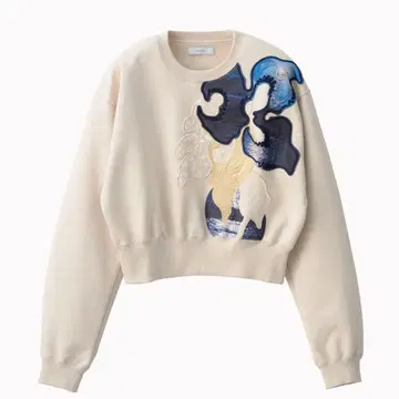MURRAL Patchwork embroidered sweatshirt