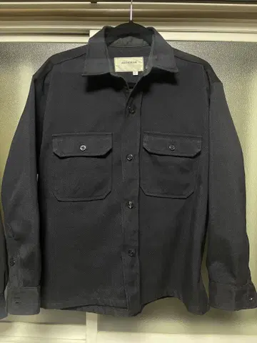 새상품급 ANACHRONORM 아나크로놈 셔츠 자켓 블랙