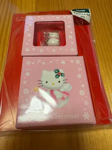 레어 헤이세이 레트로 크리스마스 키티 눈사람 볼체인 키링
