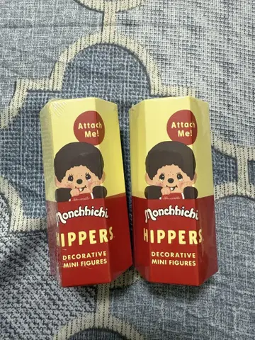 HIPPERS Monchhichi 히퍼스 몽치치 2개 미개봉 새상품