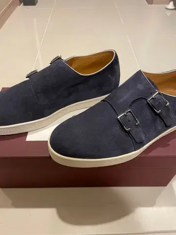 John Lobb 존 롭 네이비 스웨이드 스니커즈 7